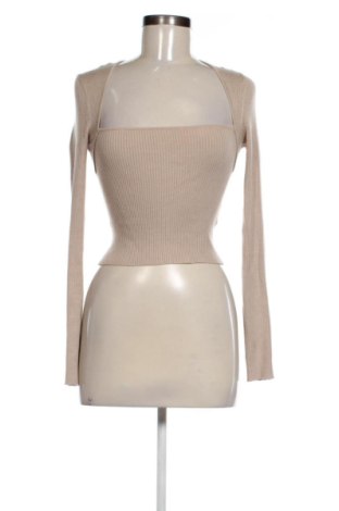 Pulover de femei About You, Mărime S, Culoare Bej, Preț 72,99 Lei