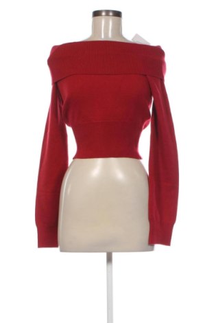 Damski sweter Bershka, Rozmiar M, Kolor Czerwony, Cena 123,99 zł