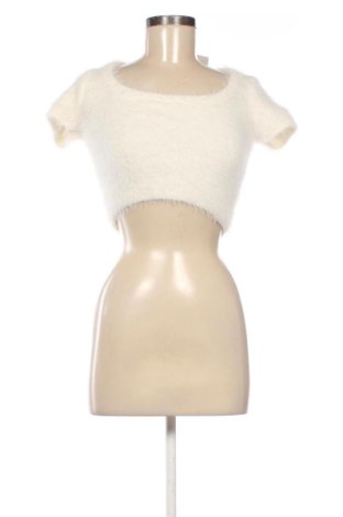 Damenpullover Bershka, Größe S, Farbe Weiß, Preis 15,00 €