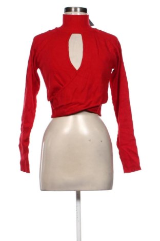 Dámský svetr Fashion nova, Velikost L, Barva Červená, Cena  699,00 Kč