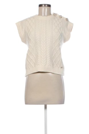 Дамски пуловер Guess, Размер M, Цвят Екрю, Цена 35,27 €