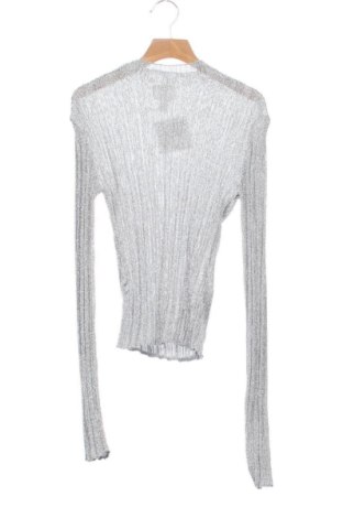 Дамски пуловер H&M, Размер XS, Цвят Сребрист, Цена 15,33 €