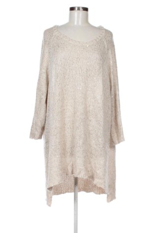 Pulover de femei H&M, Mărime 3XL, Culoare Bej, Preț 78,20 Lei