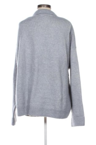 Pulover de femei H&M, Mărime 3XL, Culoare Albastru, Preț 78,20 Lei