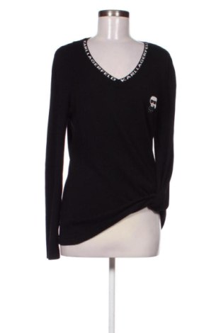 Damski sweter Karl Lagerfeld, Rozmiar XXL, Kolor Czarny, Cena 450,11 zł