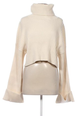 Pulover de femei LEZU, Mărime XL, Culoare Ecru, Preț 443,99 Lei