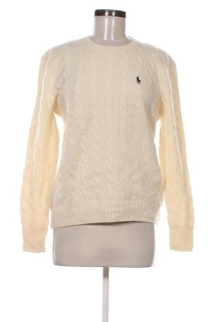 Дамски пуловер Polo Ralph Lauren, Размер M, Цвят Екрю, Цена 150,83 €