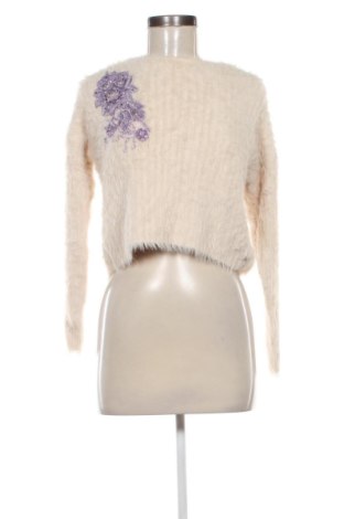 Damski sweter Pull&Bear, Rozmiar S, Kolor ecru, Cena 79,15 zł