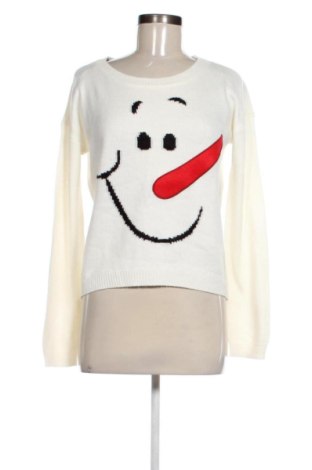 Дамски пуловер Tally Weijl, Размер L, Цвят Бял, Цена 15,00 €