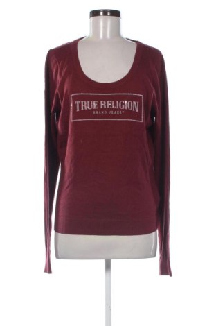 Dámsky pulóver True Religion, Veľkosť XL, Farba Červená, Cena  111,97 €, #136447777