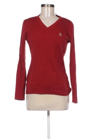 Damski sweter U.S. Polo Assn., Rozmiar L, Kolor Czerwony, Cena 137,99 zł, #136423114