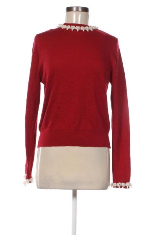 Damski sweter Zara, Rozmiar L, Kolor Czerwony, Cena 72,99 zł