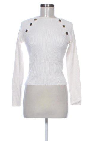 Damski sweter Zara, Rozmiar L, Kolor ecru, Cena 72,99 zł