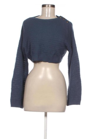 Дамски пуловер Zara, Размер S, Цвят Син, Цена 14,00 €, #136438453