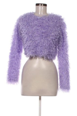 Pulover de femei Zara, Mărime M, Culoare Mov, Preț 72,99 Lei