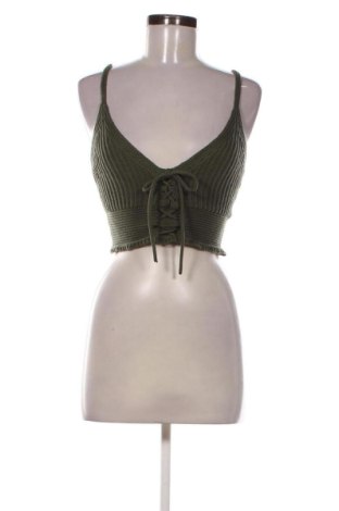 Дамски пуловер Zara, Размер XS, Цвят Зелен, Цена 14,31 €