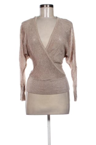 Pulover de femei Zara, Mărime M, Culoare Auriu, Preț 72,99 Lei