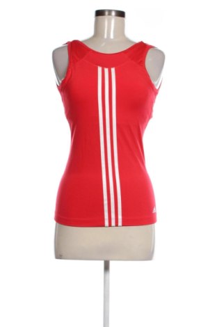 Дамски спортен топ Adidas, Размер XS, Цвят Червен, Цена 17,00 €