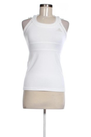 Damen Sporttop Adidas, Größe XS, Farbe Ecru, Preis € 17,00