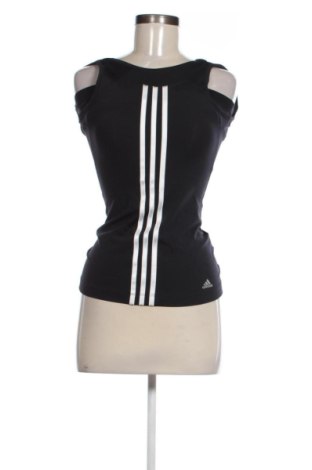 Damen Sporttop Adidas, Größe S, Farbe Schwarz, Preis € 17,00