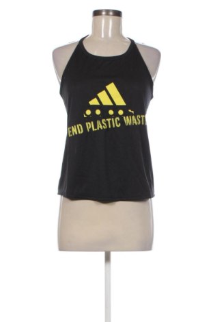 Γυναίκειο αθλητικό τοπ Adidas, Μέγεθος S, Χρώμα Μαύρο, Τιμή 39,00 €