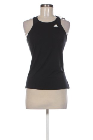Γυναίκειο αθλητικό τοπ Adidas, Μέγεθος S, Χρώμα Μαύρο, Τιμή 39,00 €