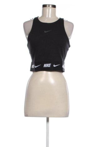 Damen Sporttop Nike, Größe M, Farbe Schwarz, Preis 46,63 €, #136468097