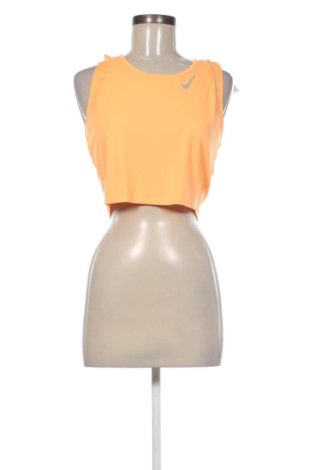 Γυναίκειο αθλητικό τοπ Nike, Μέγεθος M, Χρώμα Πορτοκαλί, Τιμή 39,00 €