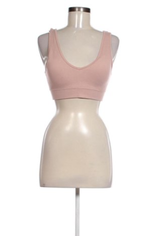 Női sport top Sinsay, Méret M, Szín Hamurózsaszín, Ár 3 306 Ft