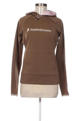 Damen Sweatshirt Peak Performance, Größe M, Farbe Braun, Preis € 59,99