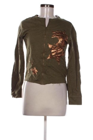 Дамски суитшърт United Colors Of Benetton, Размер XS, Цвят Зелен, Цена 7,66 €, #136502857