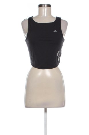 Damentop Adidas, Größe M, Farbe Schwarz, Preis 21,99 €, #136427671