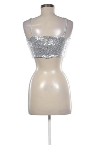 Top de femei Amisu, Mărime M, Culoare Argintiu, Preț 77,00 Lei