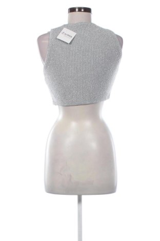 Дамски топ Bershka, Размер L, Цвят Сив, Цена 12,78 €