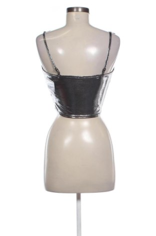 Top de femei H&M, Mărime S, Culoare Argintiu, Preț 91,99 Lei