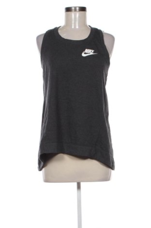 Γυναικείο τοπ Nike, Μέγεθος M, Χρώμα Γκρί, Τιμή 28,20 €