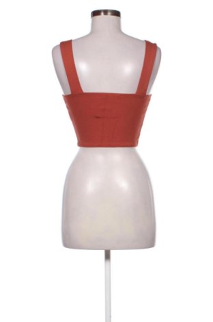 Γυναικείο τοπ Pull&Bear, Μέγεθος S, Χρώμα Καφέ, Τιμή 15,00 €