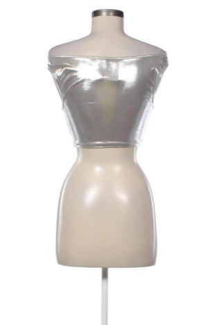 Дамски топ SHEIN, Размер XS, Цвят Сребрист, Цена 15,00 €
