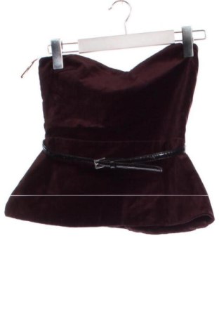 Дамски топ Zara, Размер XS, Цвят Червен, Цена 23,79 €, #136394457