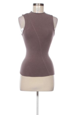 Дамски топ Zara, Размер XS, Цвят Кафяв, Цена 9,71 €