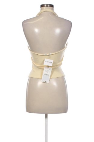 Дамски топ Zara, Размер M, Цвят Екрю, Цена 20,96 €