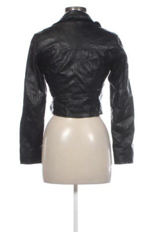 Damen Lederjacke Bershka, Größe S, Farbe Schwarz, Preis € 38,99