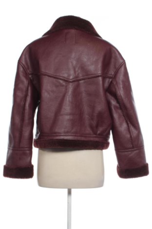Damen Lederjacke Bershka, Größe S, Farbe Lila, Preis € 29,67