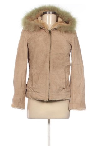 Damen Lederjacke Conbipel, Größe S, Farbe Beige, Preis € 66,00