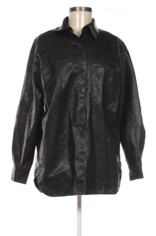 Dámska kožená bunda  H&M, Veľkosť M, Farba Čierna, Cena  32,95 €