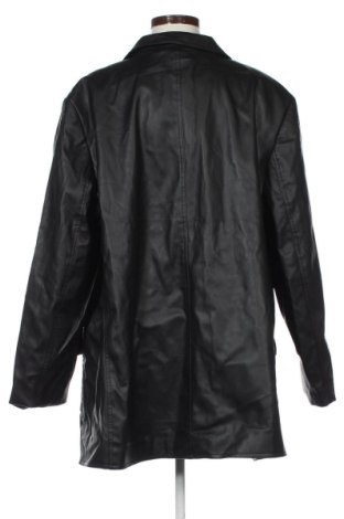 Damen Lederjacke H&M, Größe XXL, Farbe Schwarz, Preis 38,99 €