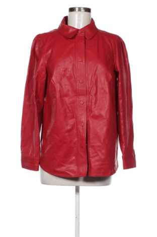 Damska kurtka skórzana Himmelblau by Lola Paltinger, Rozmiar M, Kolor Czerwony, Cena 166,99 zł
