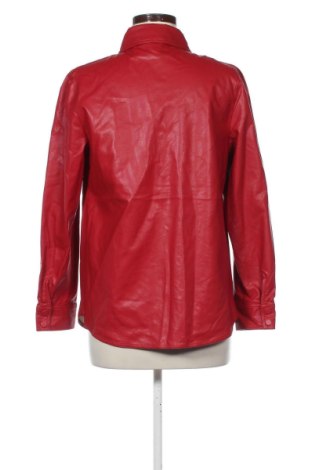Damska kurtka skórzana Himmelblau by Lola Paltinger, Rozmiar M, Kolor Czerwony, Cena 166,99 zł