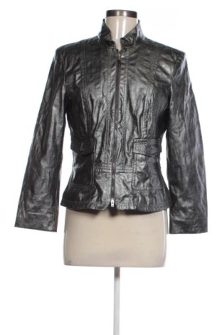 Damen Lederjacke Kapalua, Größe M, Farbe Grau, Preis 56,00 €