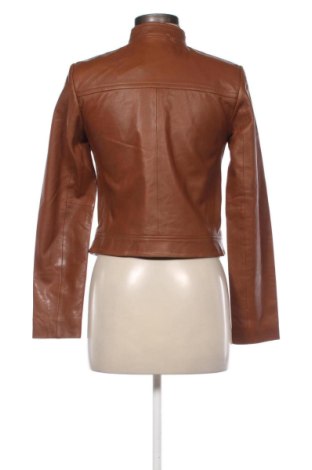 Дамско кожено яке Michael Kors, Размер S, Цвят Кафяв, Цена 402,91 €